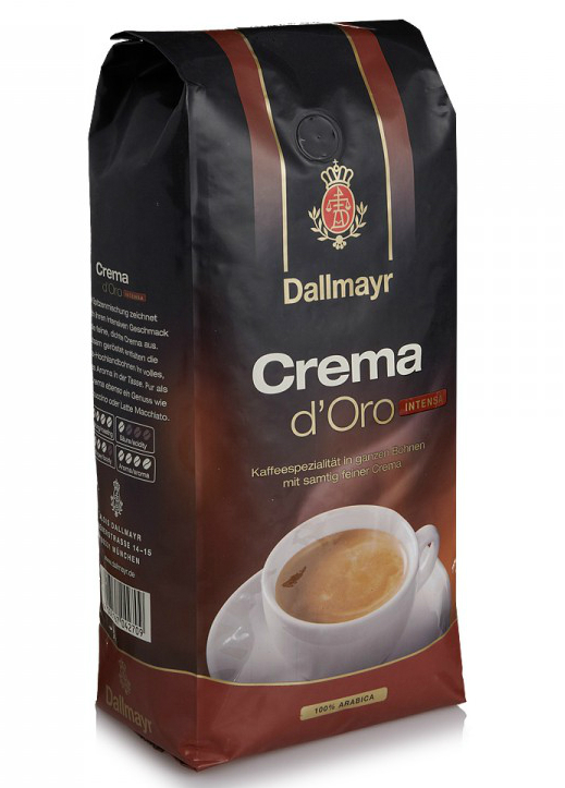 Dallmayr Crema d'Oro Intensa 1 кг, в зернах