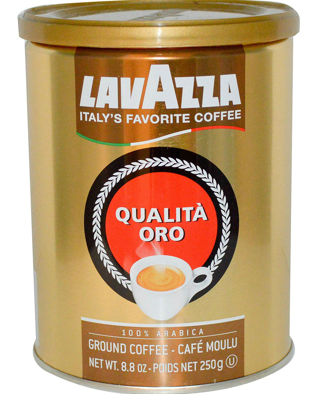 Lavazza Qualita Oro 250 г, молотый, банка
