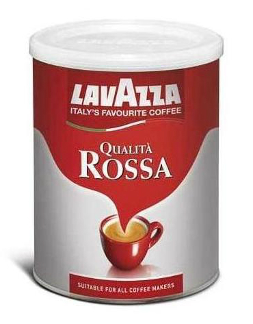 Lavazza Qualita Rossa 250 г, молотый, банка