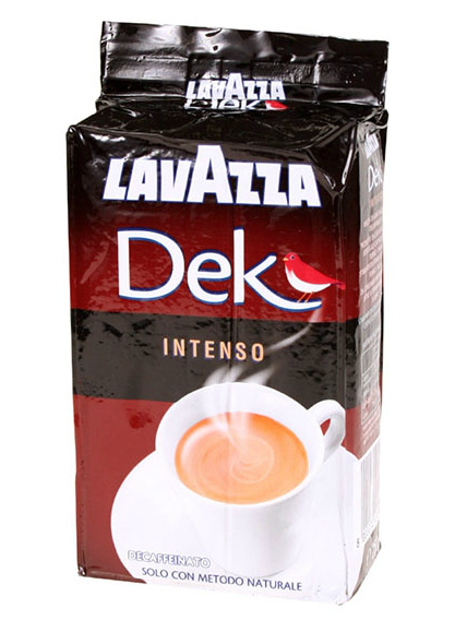 Lavazza Dek Intenso 250 г, молотый, без кофеина